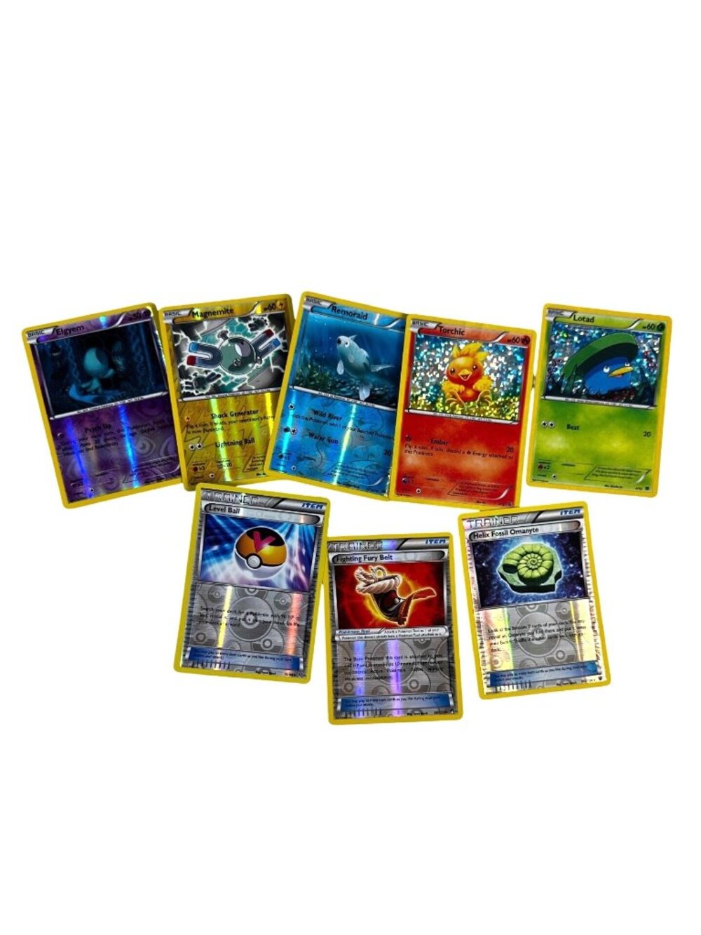 Pokemon Card Shiny Holo Lot - McDonald's Holo Promos & Reverse Holo Trainers XY